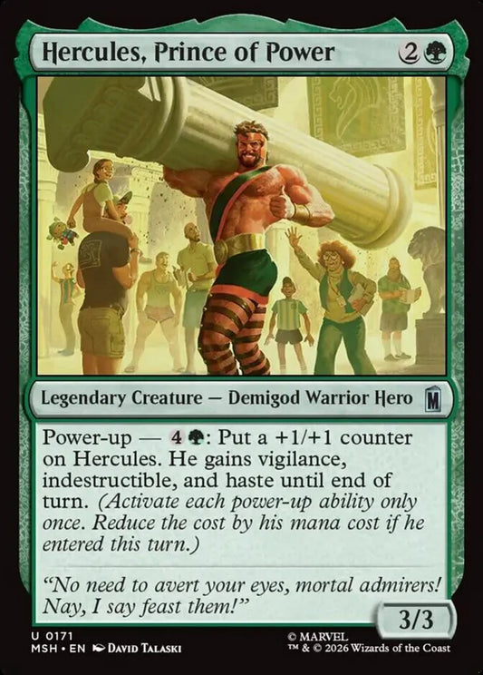 MSH-171 Hercules, Prince of Power | Uncommon (EN)