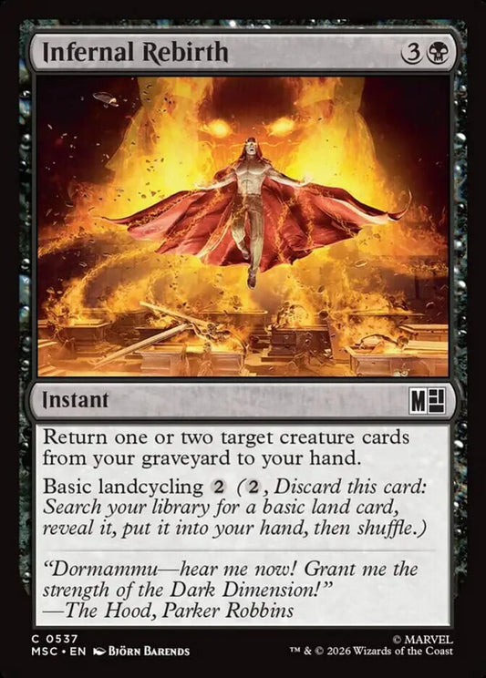 MSC-537 Infernal Rebirth  | Common (EN)