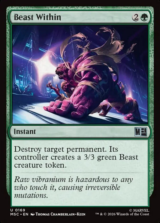 MSC-169 Beast Within  | Uncommon (EN)