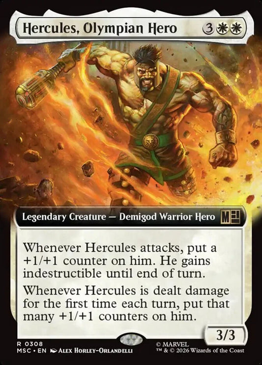 MSC-308 Hercules, Olympian Hero (Extended Arts) | Rare (EN)