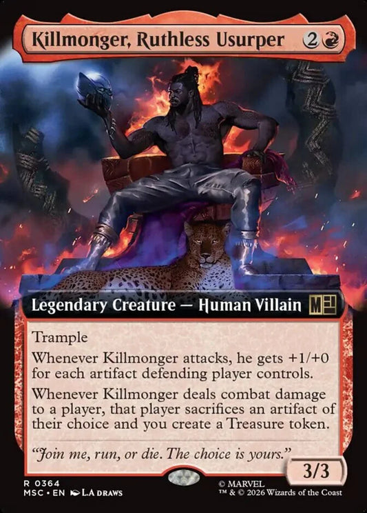 MSC-364 Killmonger, Ruthless Usurper (Extended Arts) | Rare (EN)