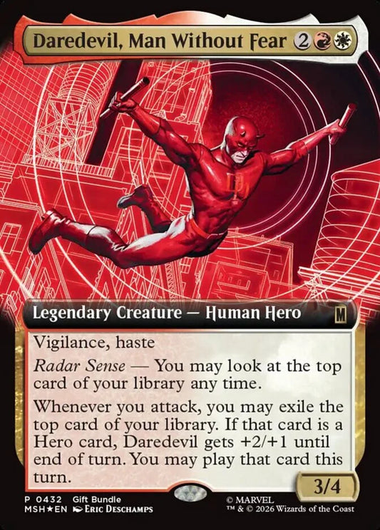 MSH-432 Daredevil, Man Without Fear (Bundle) | Rare (EN)