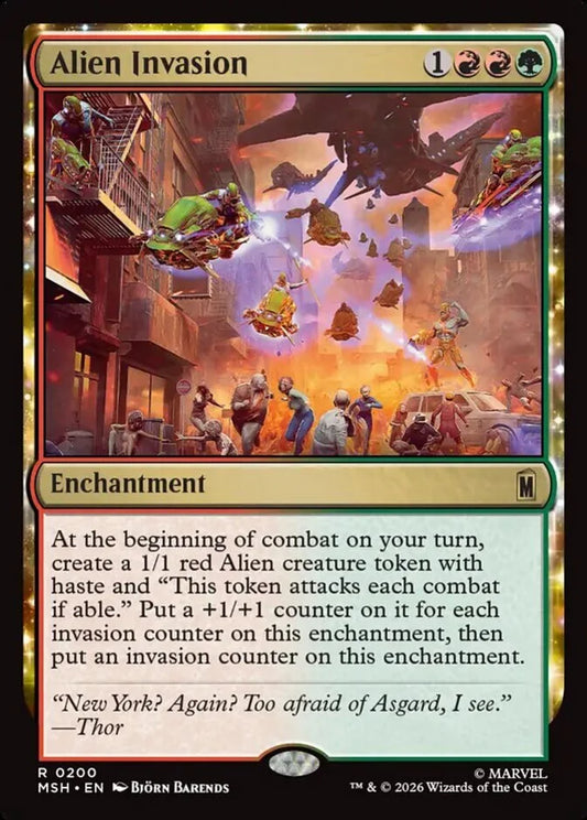 MSH-200 Alien Invasion | Rare (EN)