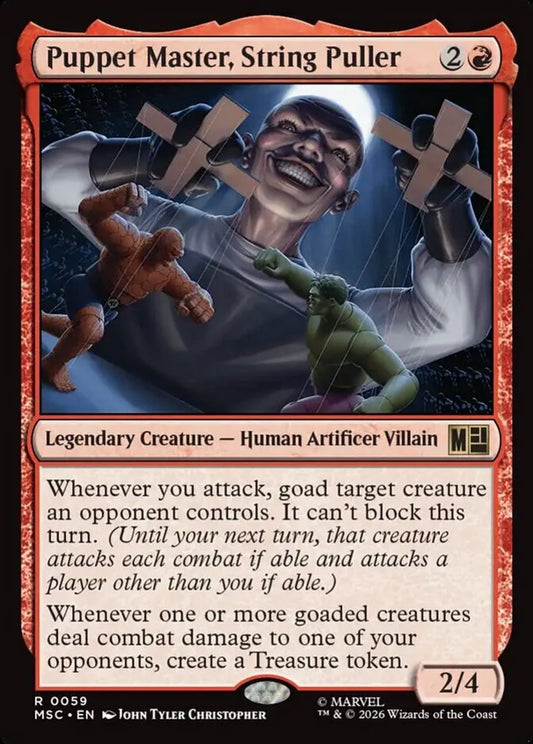 MSC-059 Puppet Master, String Puller  | Rare (EN)