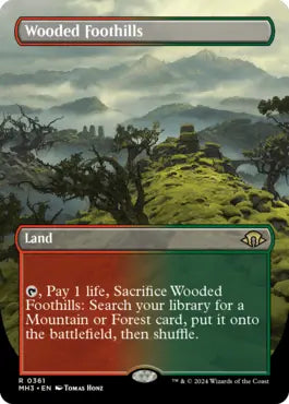 MH3-0361 | Wooded Foothills | EN  | Borderless | Non-Foil