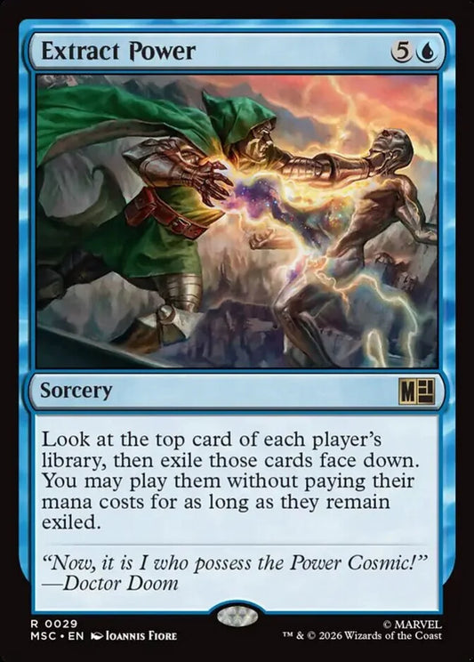 MSC-029 Extract Power  | Rare (EN)
