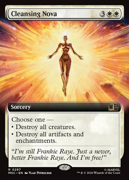 MSC-297 Cleansing Nova (Extended Arts) | Rare (EN)