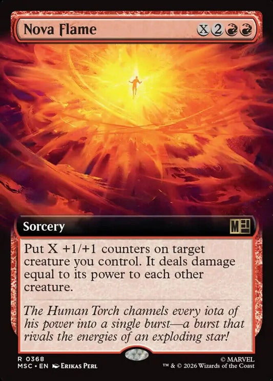 MSC-368 Nova Flame (Extended Arts) | Rare (EN)