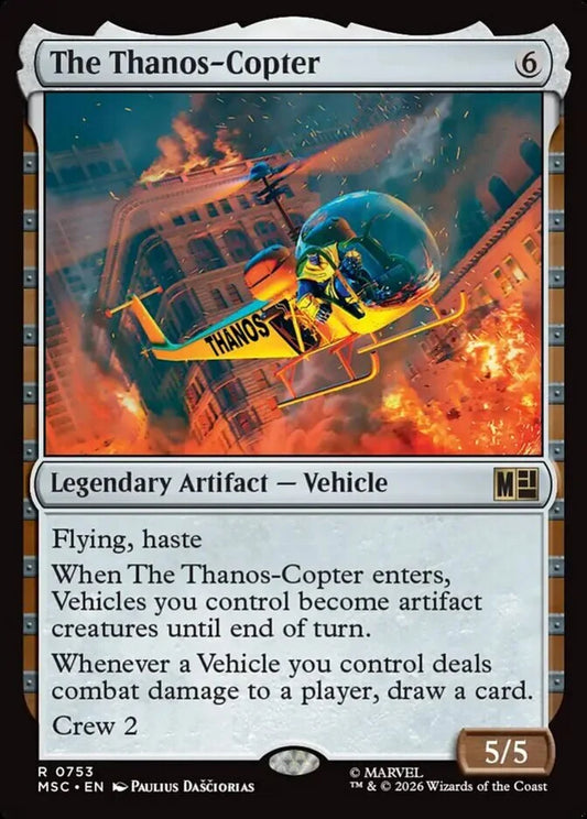MSC-753 The Thanos-Copter  | Rare (EN)