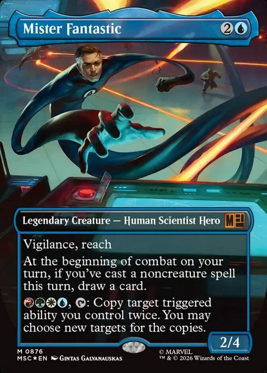 MSC-876 Mister Fantastic (Borderless) | Mythic (EN)