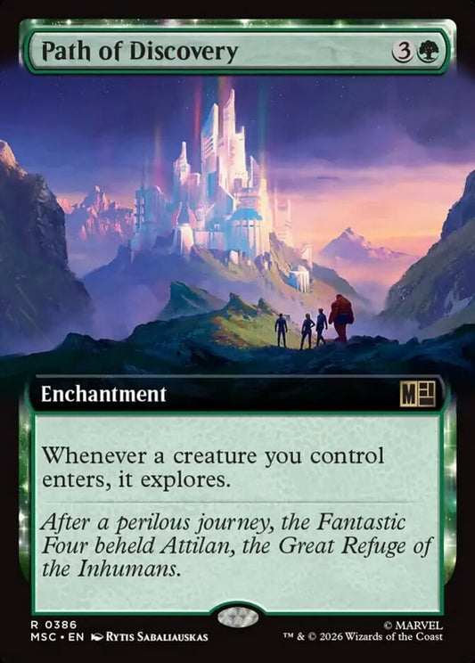 MSC-386 Path of Discovery (Extended Arts) | Rare (EN)