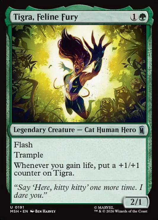 MSH-191 Tigra, Feline Fury | Uncommon (EN)