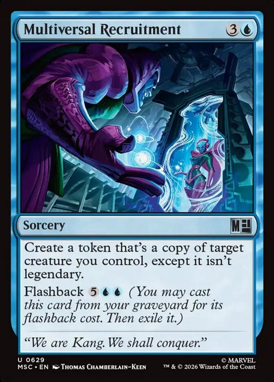 MSC-629 Multiversal Recruitment  | Uncommon (EN)