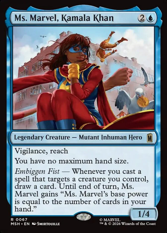 MSH-067 Ms. Marvel, Kamala Khan | Rare (EN)