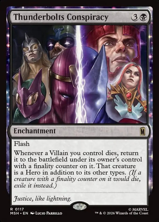 MSH-117 Thunderbolts Conspiracy | Rare (EN)