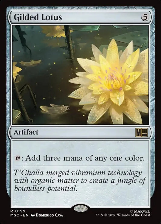 MSC-199 Gilded Lotus  | Rare (EN)