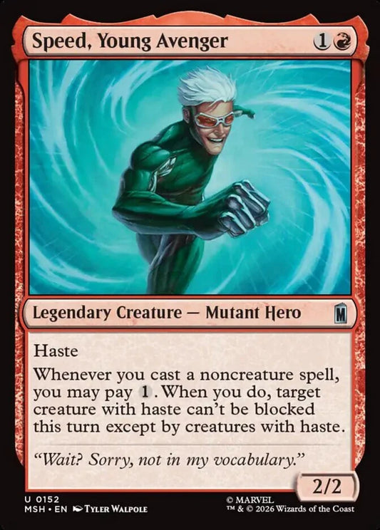 MSH-152 Speed, Young Avenger | Uncommon (EN)