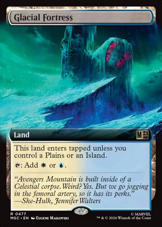 MSC-477 Glacial Fortress (Extended Arts) | Rare (EN)