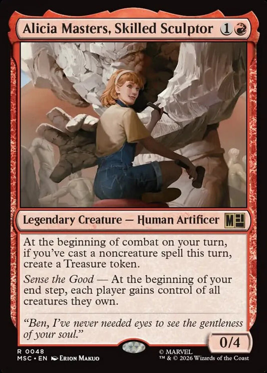 MSC-048 Alicia Masters, Skilled Sculptor  | Rare (EN)