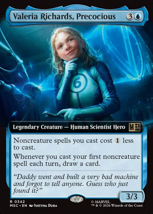 MSC-342 Valeria Richards, Precocious (Extended Arts) | Rare (EN)