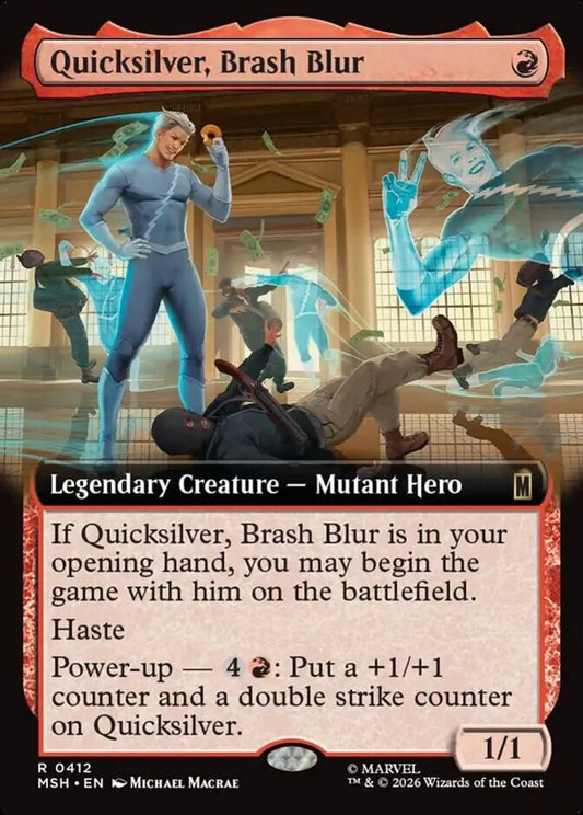 MSH-412 Quicksilver, Brash Blur | Rare (EN)