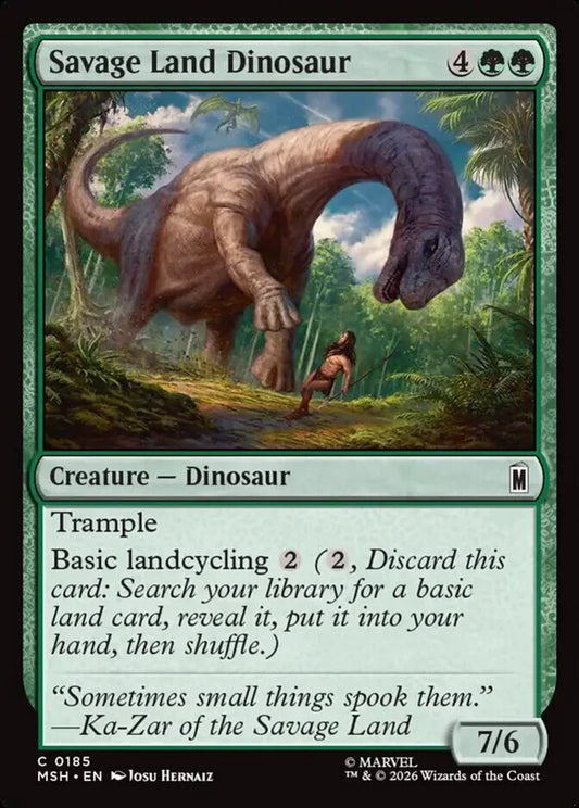 MSH-185 Savage Land Dinosaur | Common (EN)
