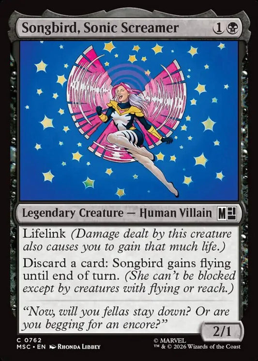 MSC-762 Songbird, Sonic Screamer  | Common (EN)