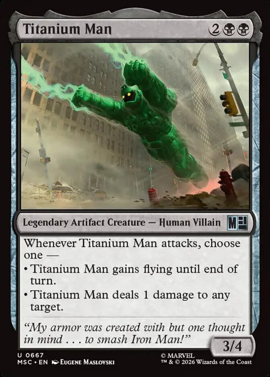 MSC-667 Titanium Man  | Uncommon (EN)
