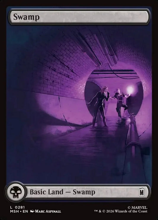 MSH-281 Swamp (Full-Art) | Common (EN)