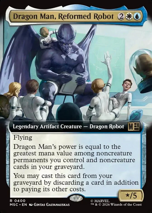 MSC-400 Dragon Man, Reformed Robot (Extended Arts) | Rare (EN)