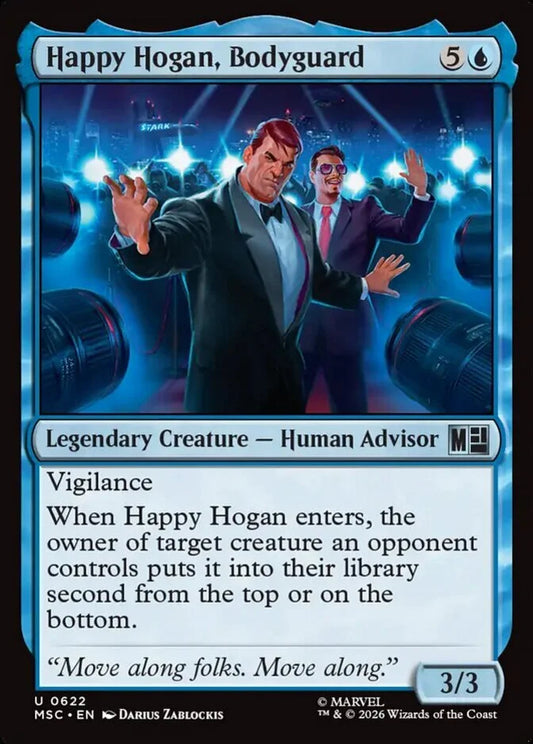 MSC-622 Happy Hogan, Bodyguard  | Uncommon (EN)