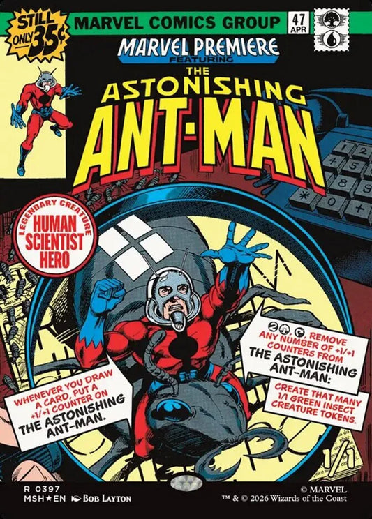 MSH-397 The Astonishing Ant-Man (Borderless) | Rare (EN)