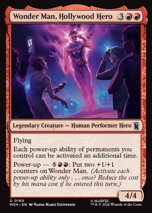 MSH-160 Wonder Man, Hollywood Hero | Uncommon (EN)
