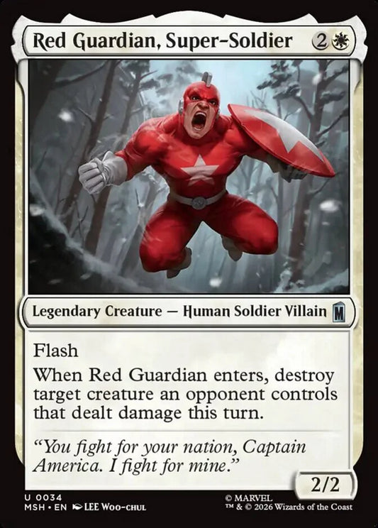 MSH-034 Red Guardian, Super-Soldier | Uncommon (EN)