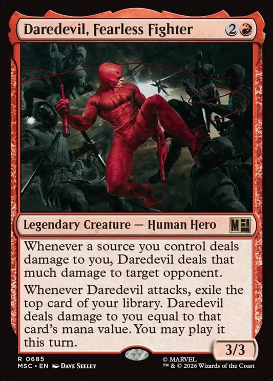 MSC-685 Daredevil, Fearless Fighter  | Rare (EN)