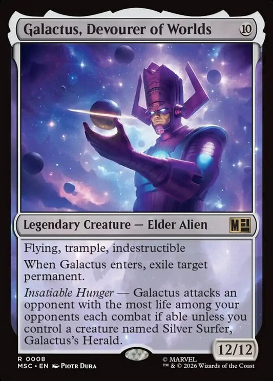 MSC-008 Galactus, Devourer of Worlds  | Rare (EN)
