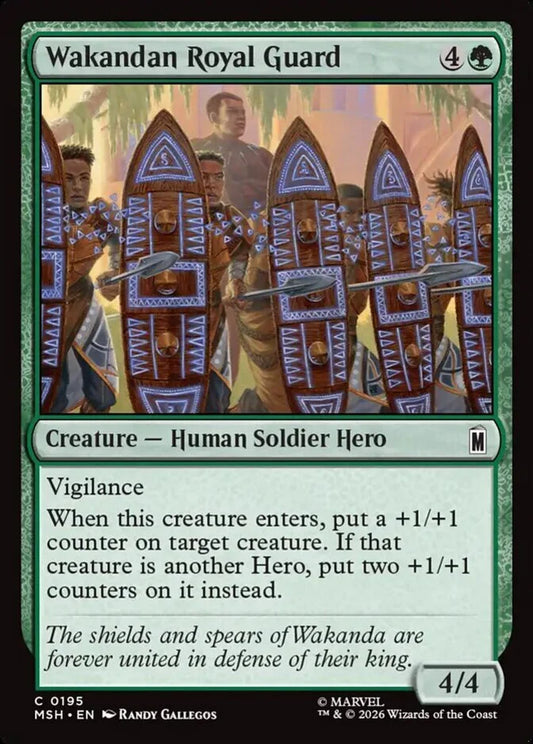 MSH-195 Wakandan Royal Guard | Common (EN)