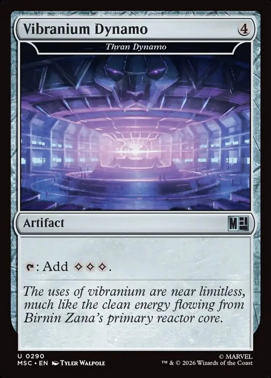 MSC-290 Vibranium Dynamo  (Thran Dynamo)  | Uncommon (EN)