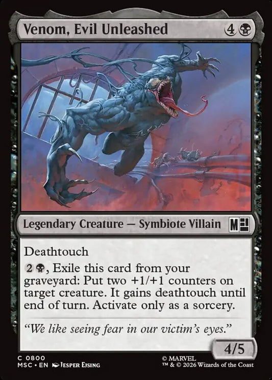 MSC-800 Venom, Evil Unleashed  | Common (EN)