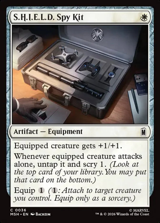 MSH-036 S.H.I.E.L.D. Spy Kit | Common (EN)