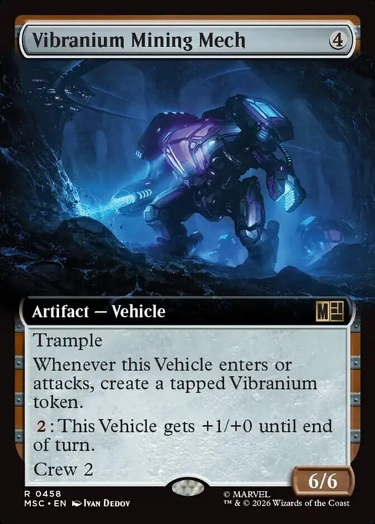 MSC-458 Vibranium Mining Mech (Extended Arts) | Rare (EN)