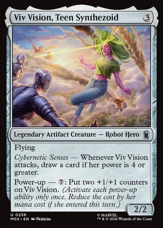 MSH-256 Viv Vision, Teen Synthezoid | Uncommon (EN)