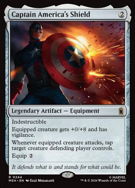MSH-244 Captain America's Shield | Rare (EN)