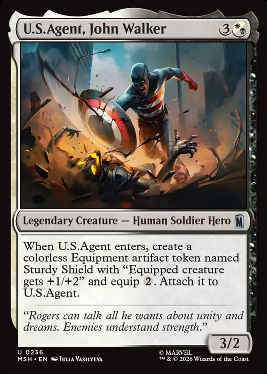 MSH-236 U.S.Agent, John Walker | Uncommon (EN)
