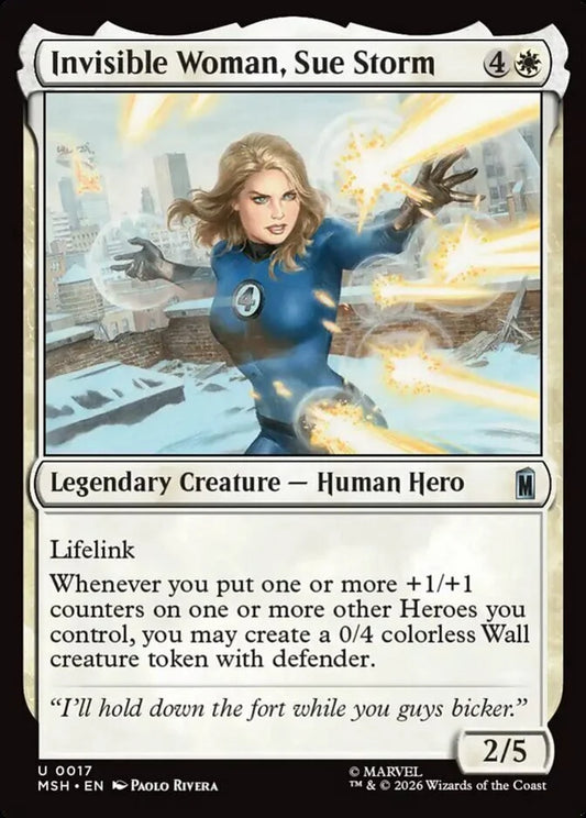MSH-017 Invisible Woman, Sue Storm | Uncommon (EN)