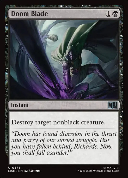 MSC-576 Doom Blade  | Uncommon (EN)