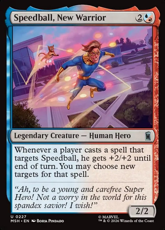 MSH-227 Speedball, New Warrior | Uncommon (EN)