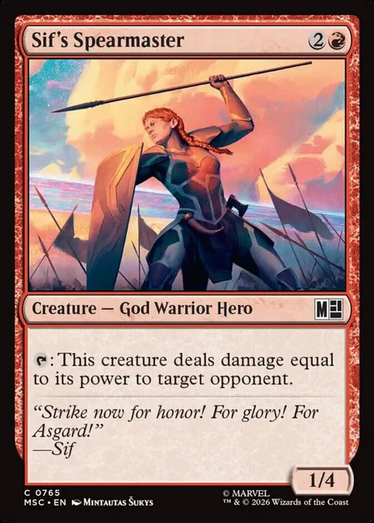 MSC-765 Sif's Spearmaster  | Common (EN)