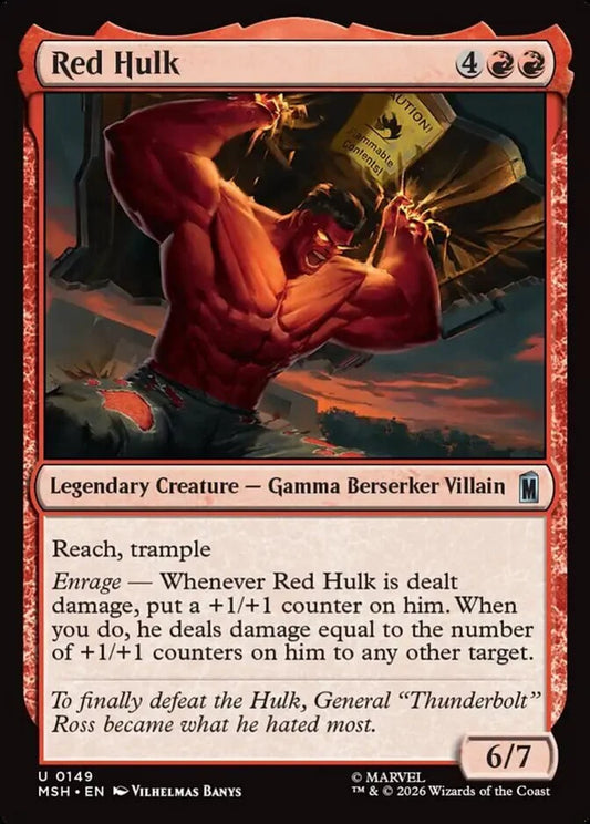 MSH-149 Red Hulk | Uncommon (EN)