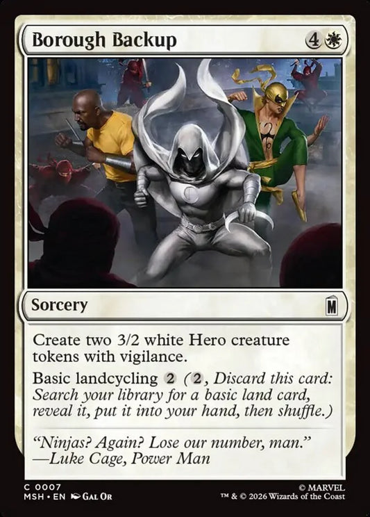 MSH-007 Borough Backup | Common (EN)